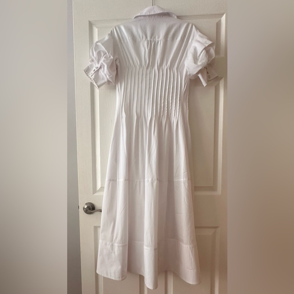 Cinq a Sept Monty Midi Dress White - Picture 8 of 15